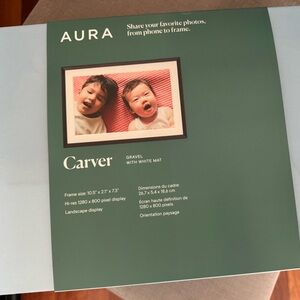 Aura Carver Digital Frame unopened
